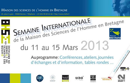 MSHB - Semaine internationale du 11 au 15 mars 2013