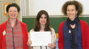 Marie-Aline Bloch, Violeta Moya Alvarez and Judith Mueller - Scientific meeting 2014 - Best poster