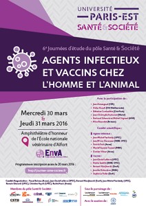 AGENTS INFECTIEUX ET VACCINS CHEZ L'HOMME ET L'ANIMAL