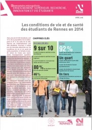 Les conditions de vie et de santé des étudiants de Rennes en 2014