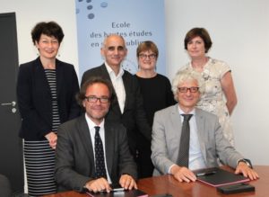 L'EHESP et l'AFDS renforcent leur collaboration en signant une convention de partenariat