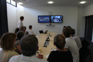 Salle de visioconférence