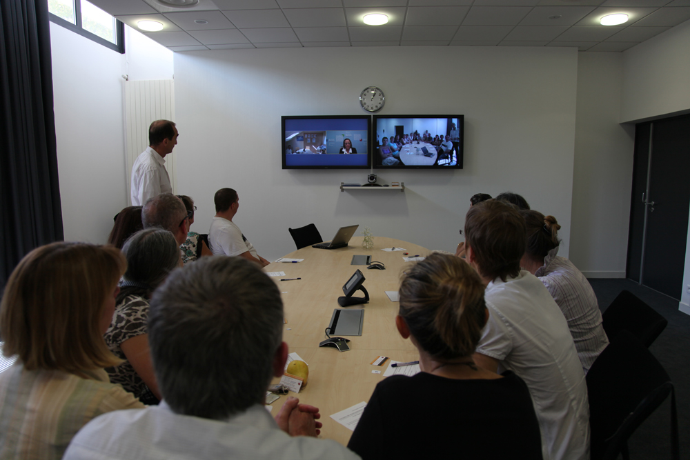 Salle de visioconference