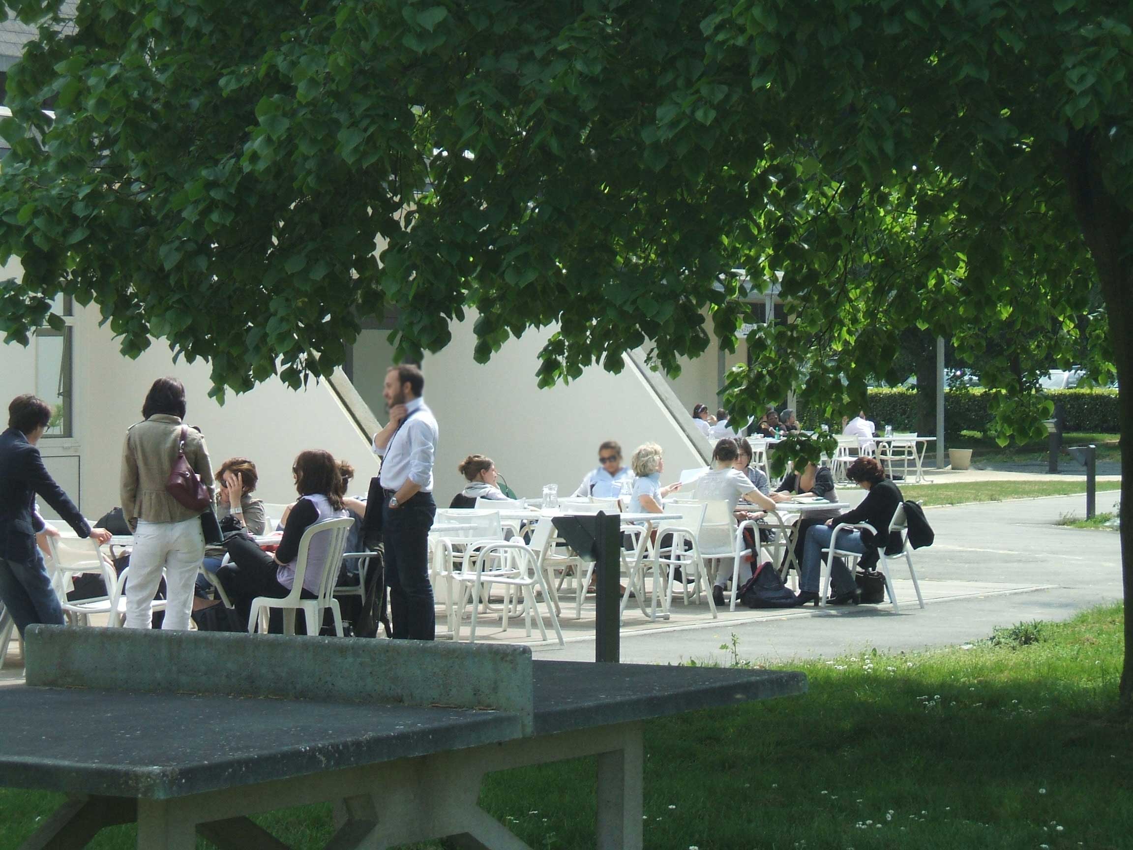 Terrasse du restaurant - Rennes