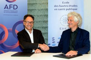 Signature du partenariat EHESP et AFD