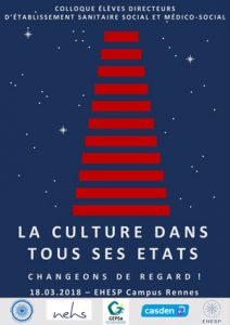 Affiche colloque ED3S La Culture dans tous ses états - 18 mars 2018