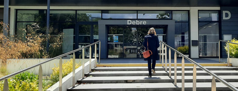 Vue de l'entrée de l'EHESP à Rennes