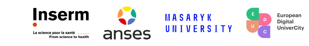 Logos partenaires du Symposium "Exposome et santé publique" le 15 mars 2022 - Bruxelles