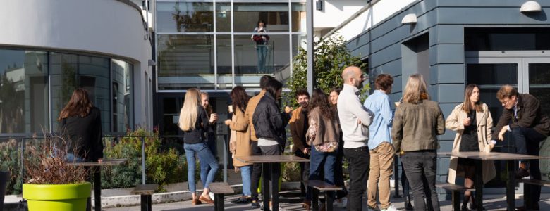 rentrée étudiante sur le campus de l'EHESP