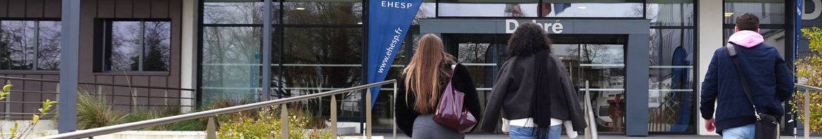 Vue de l'entrée de l'EHESP
