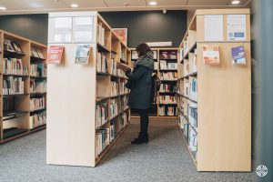 Vue de la bibliothèque de l'EHESP