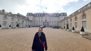 Aurélia Allamele, élève IASS à l'EHESP - Le 6 février 2026 à l'Elysée, Paris